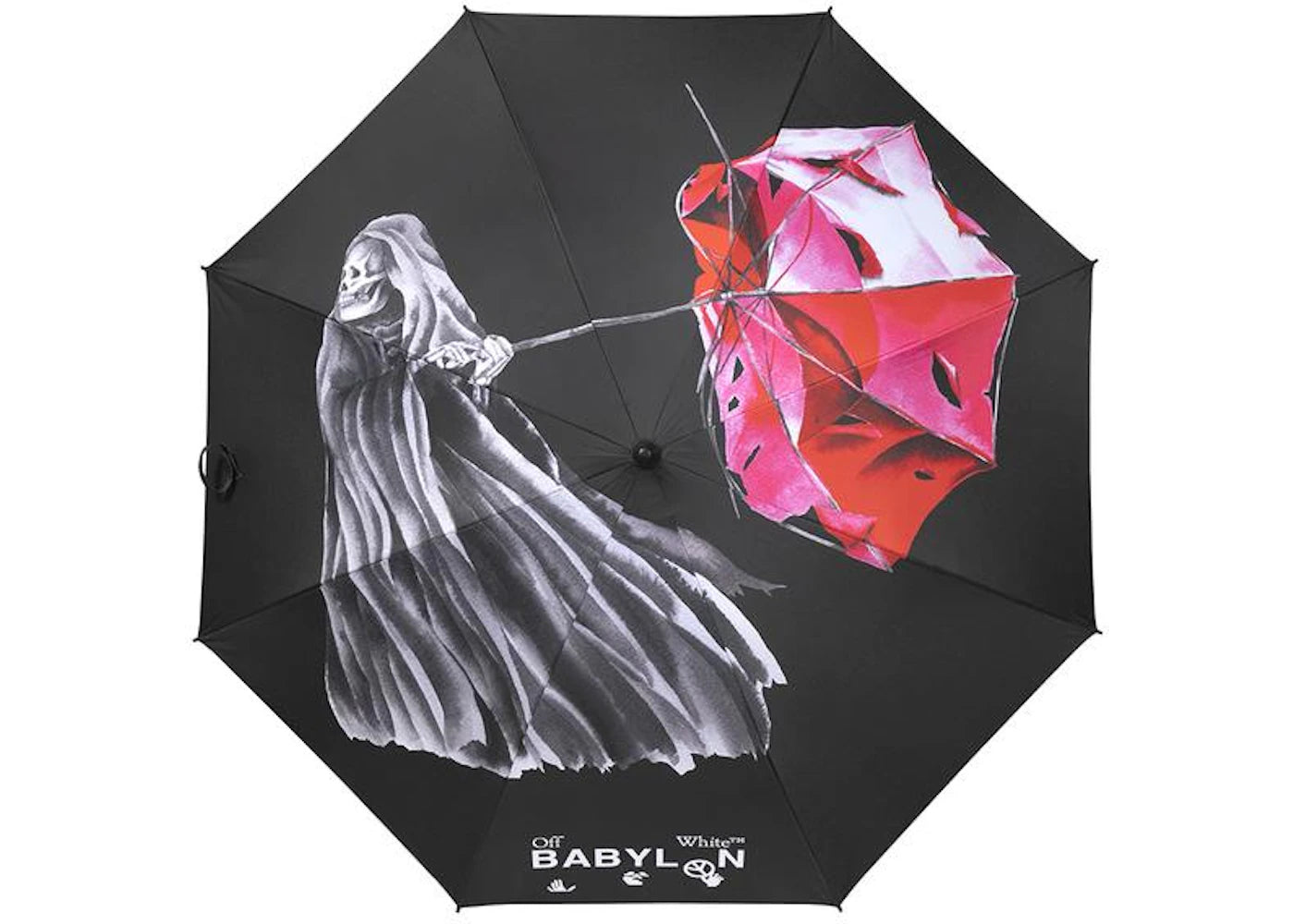 OFF-WHITE x Babylon Reaper Umbrella Black