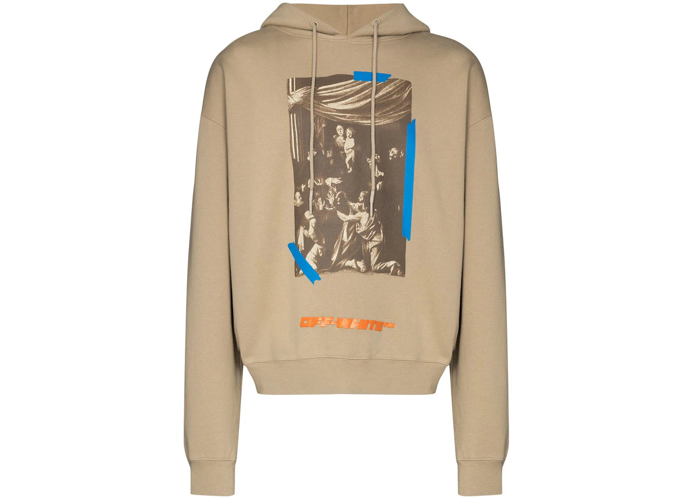 OFF-WHITE x Browns Caravaggio Hoodie Tan