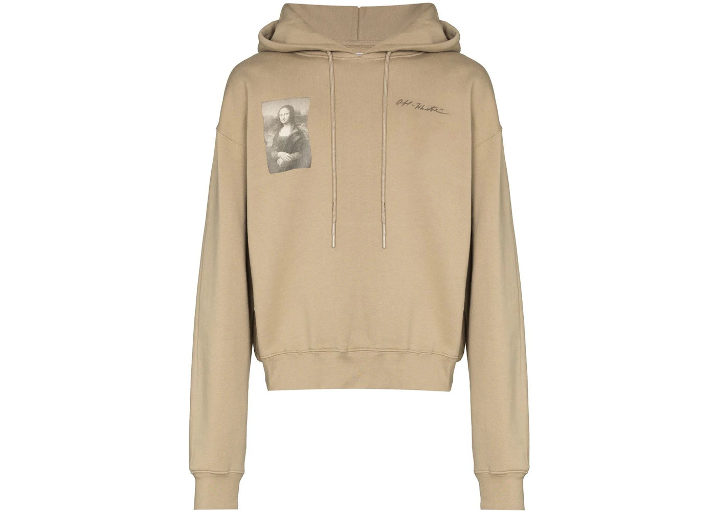 OFF-WHITE x Browns Mona Lisa Hoodie Tan