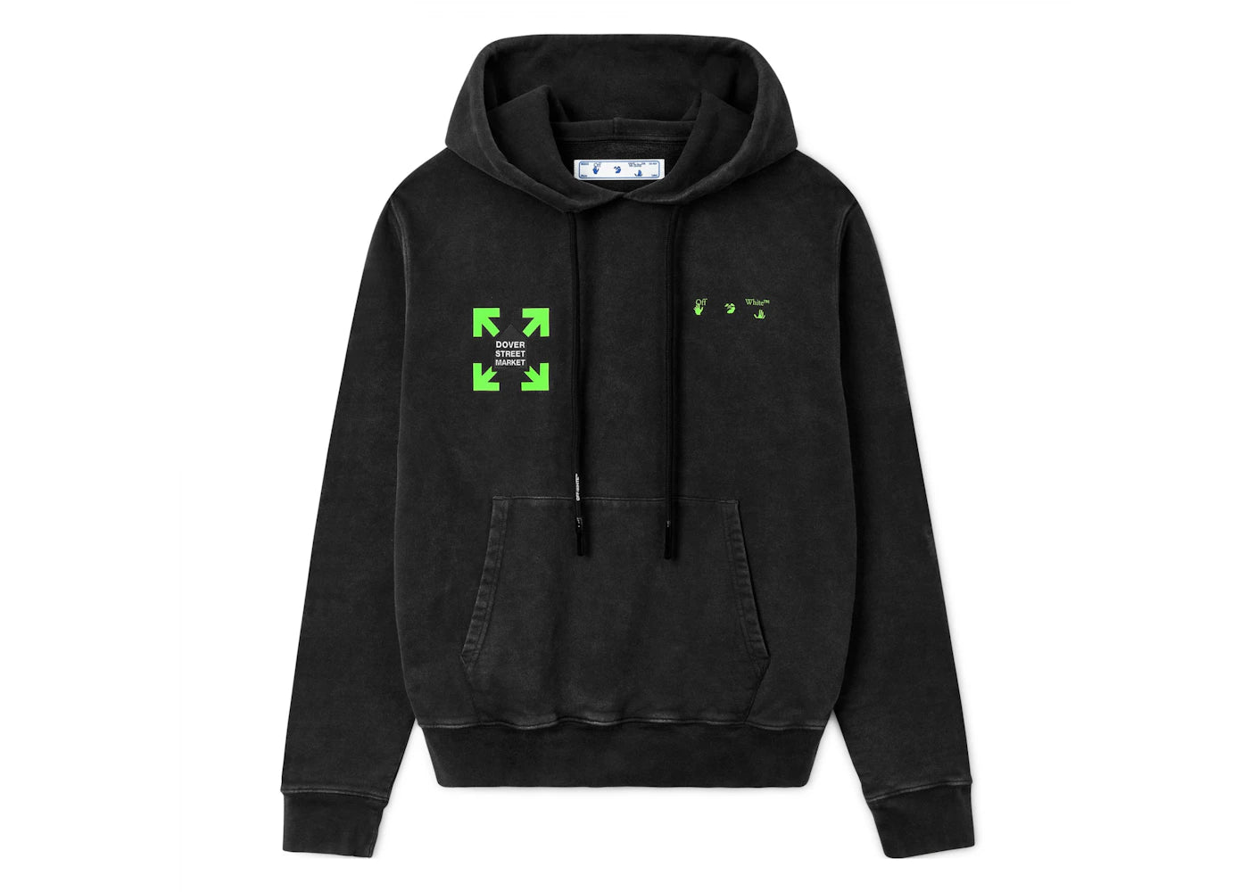 OFF-WHITE x Dover Street Market Vintage Hoodie Green/Black