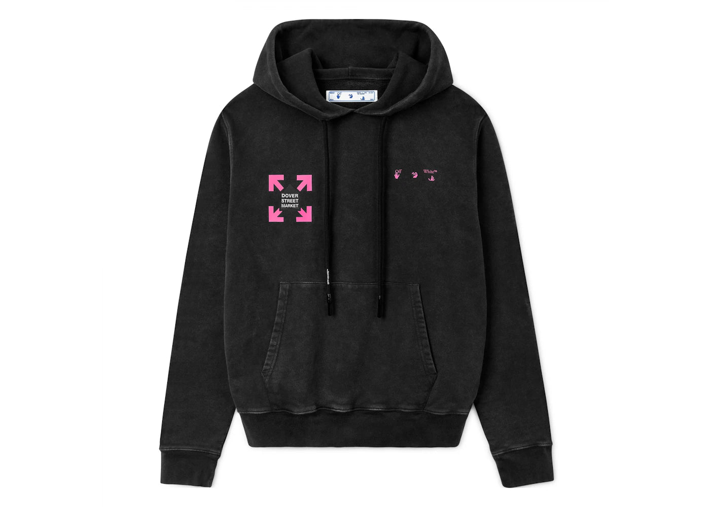 OFF-WHITE x Dover Street Market Vintage Hoodie Pink/Black