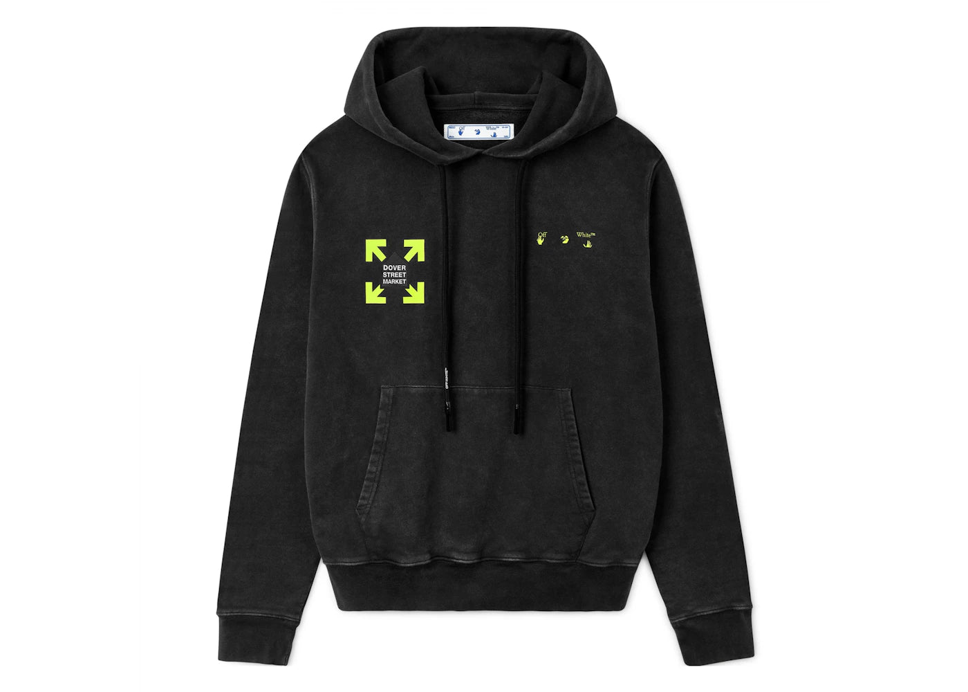 OFF-WHITE x Dover Street Market Vintage Hoodie Yellow/Black
