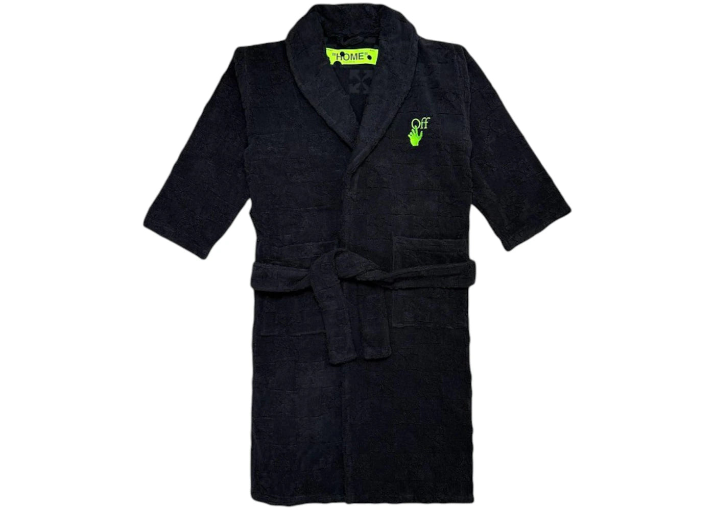 OFF-WHITE x ICA Bath Robe Black/Green