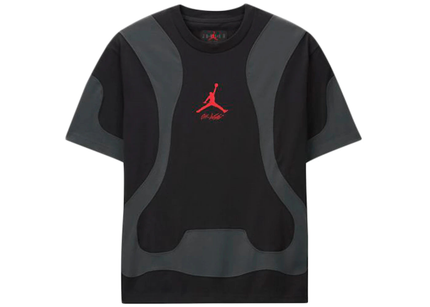 OFF-WHITE x Jordan Tee Black