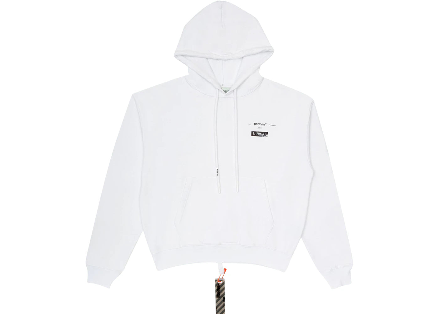 OFF-WHITE x Louvre Hoodie White/Black