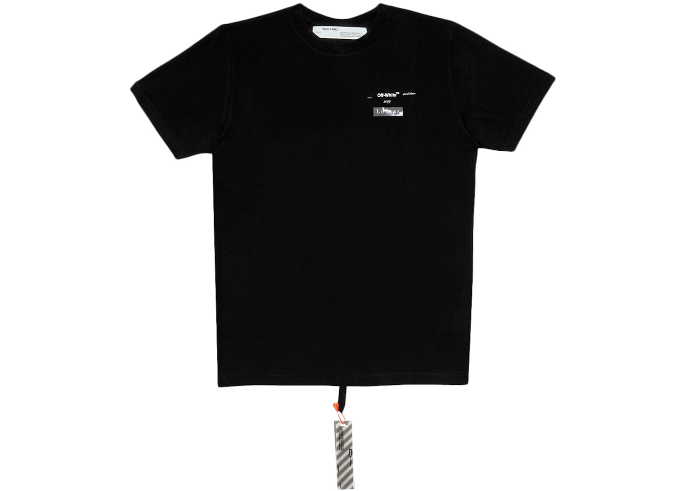 OFF-WHITE x Louvre T-shirt Black/White