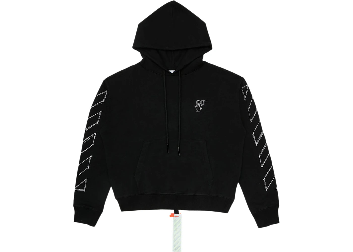 OFF-WHITE x Lunar New Year Arrows Hoodie Black/White