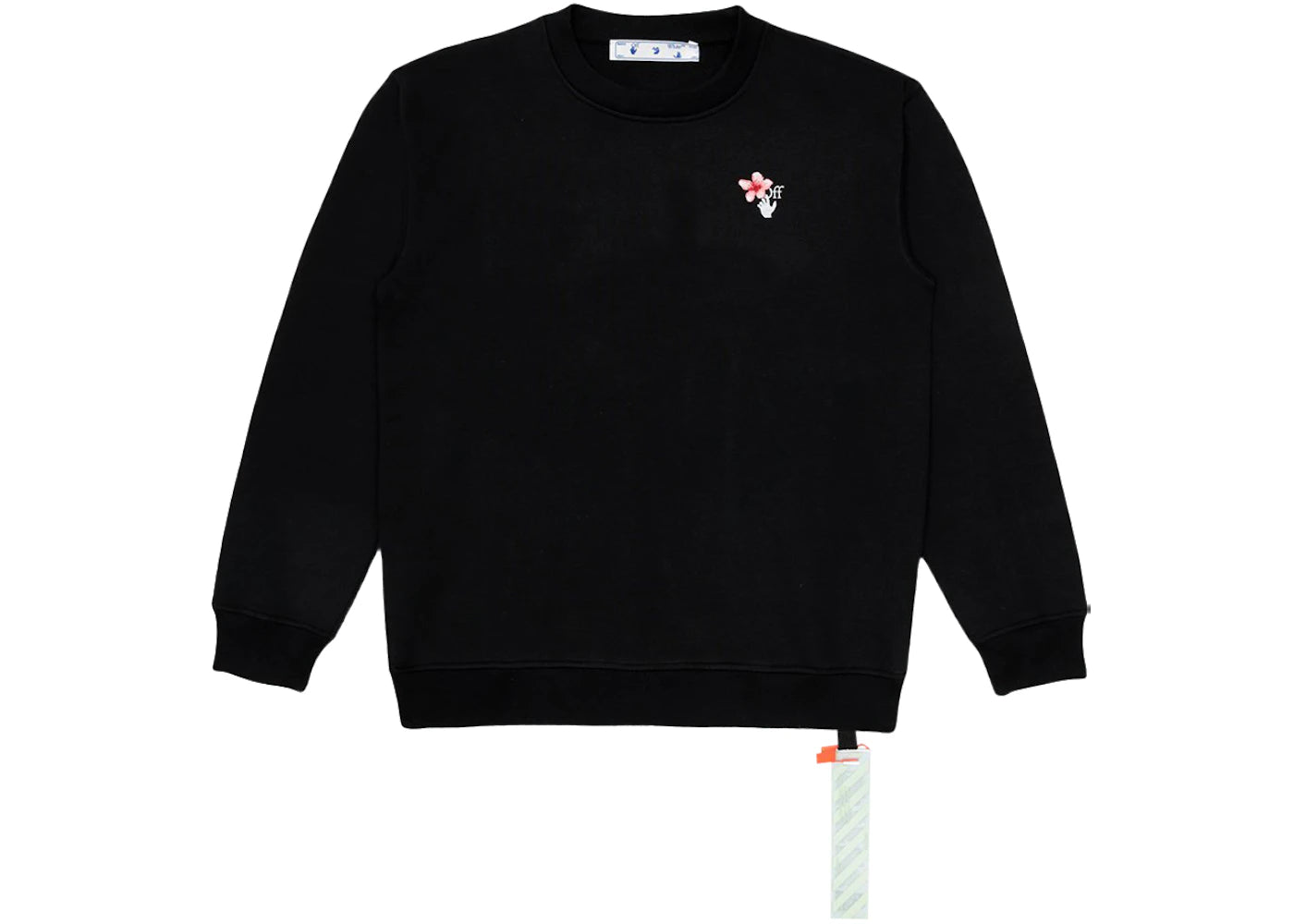 OFF-WHITE x Lunar New Year Peach Flowers Sweatshirt Black/White