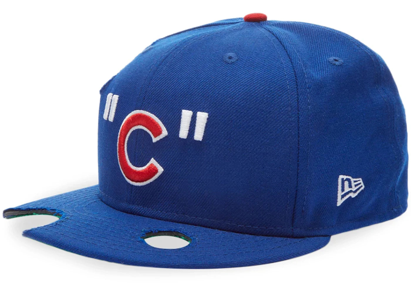 OFF-WHITE x MLB Chicago Cubs Cap Blue/Red/White