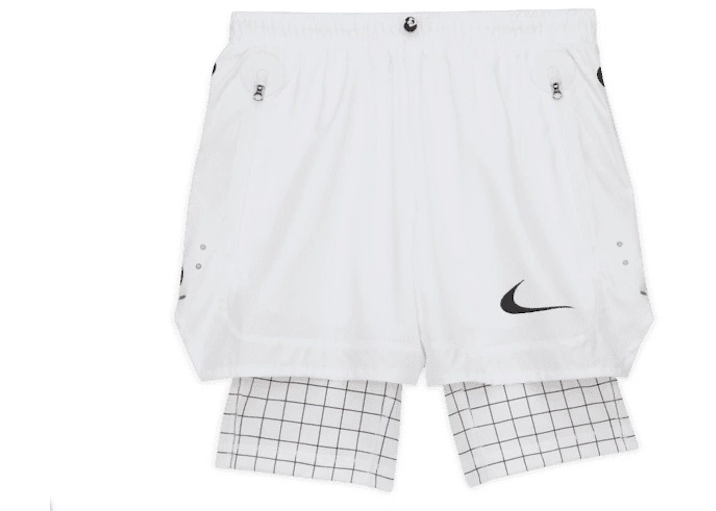 OFF-WHITE x Nike Shorts White Grid