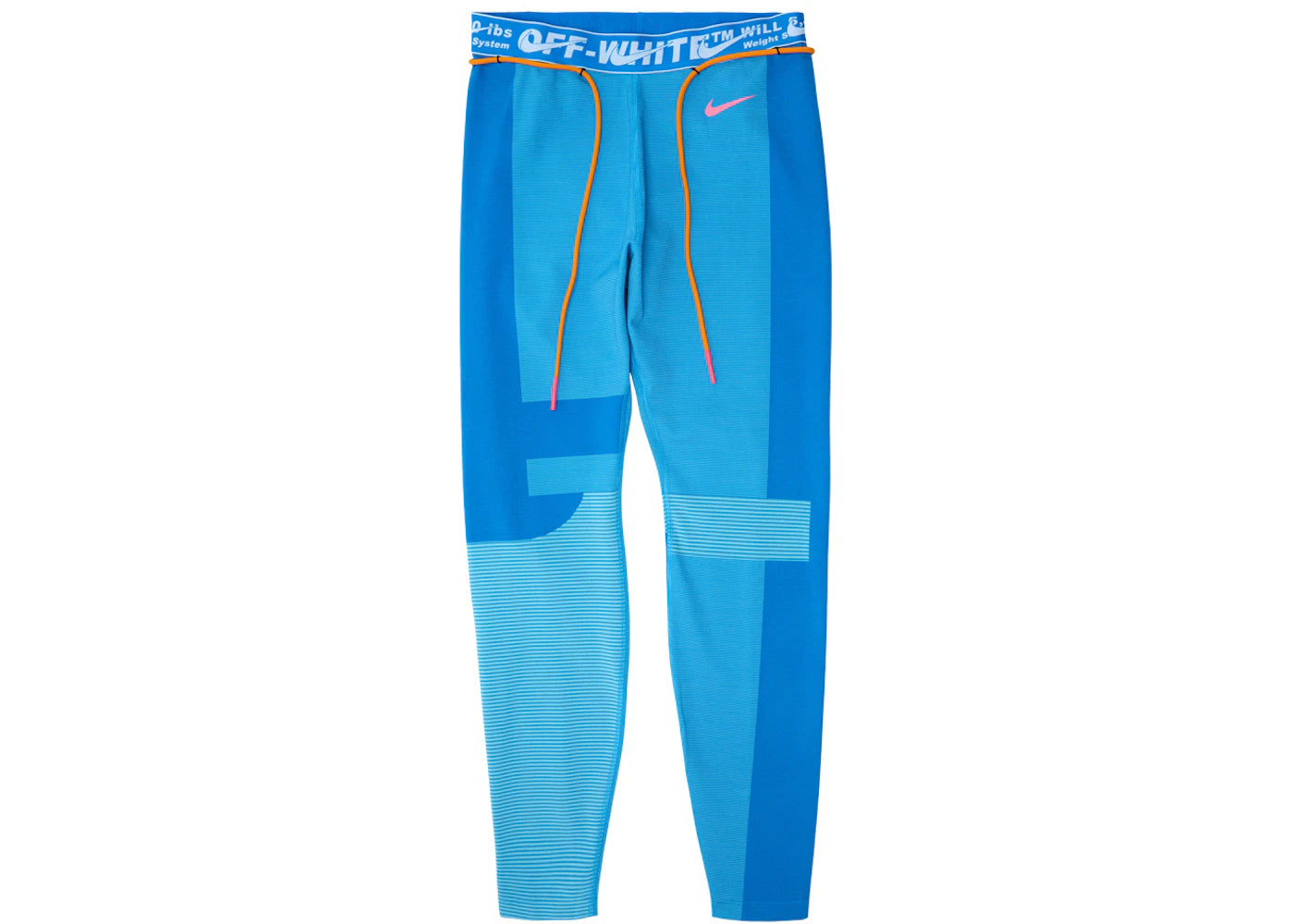 OFF-WHITE x Nike Women's Easy Run Tight Photo Blue