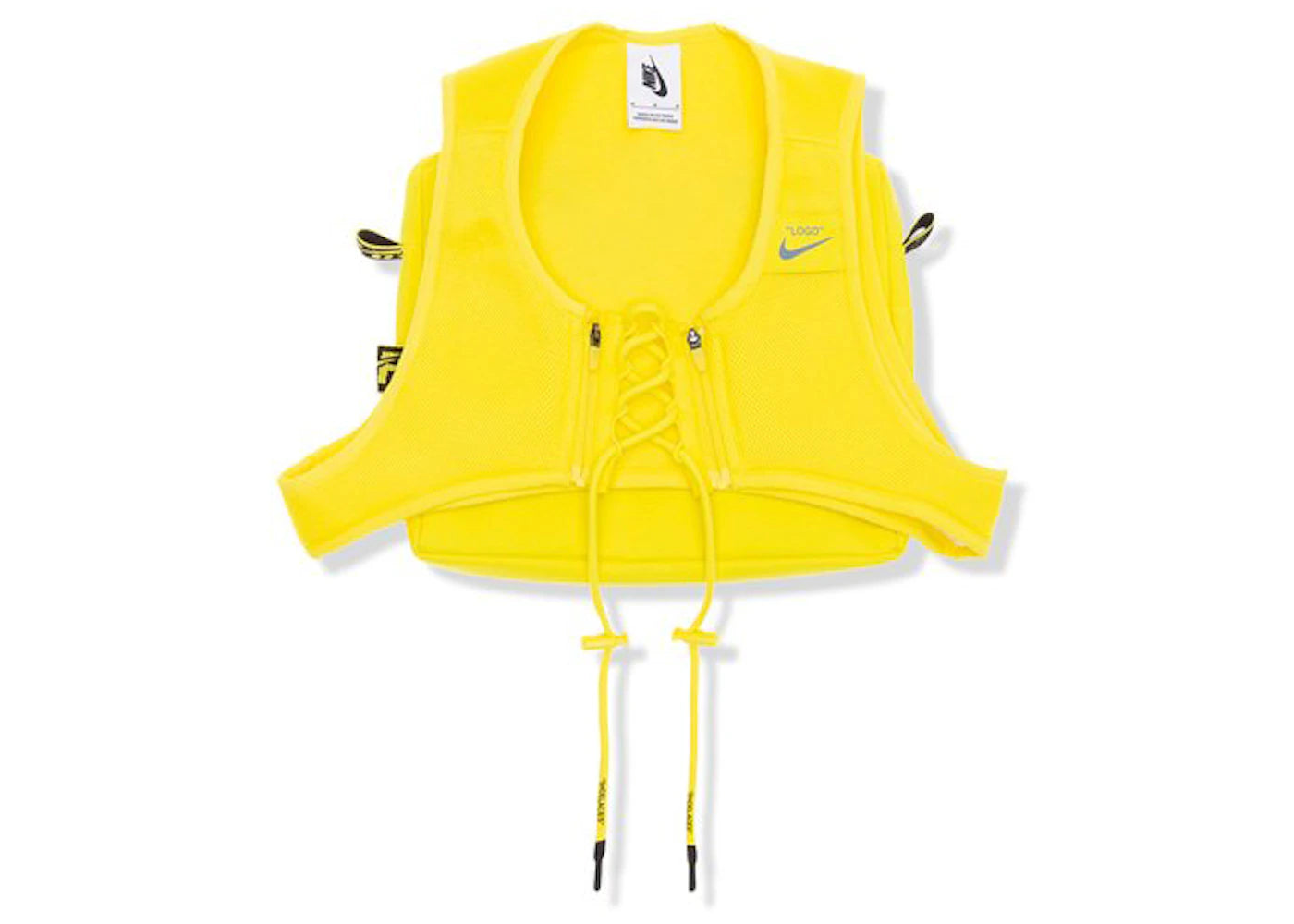 OFF-WHITE x Nike Women's NRG X Cross Bib Optic Yellow