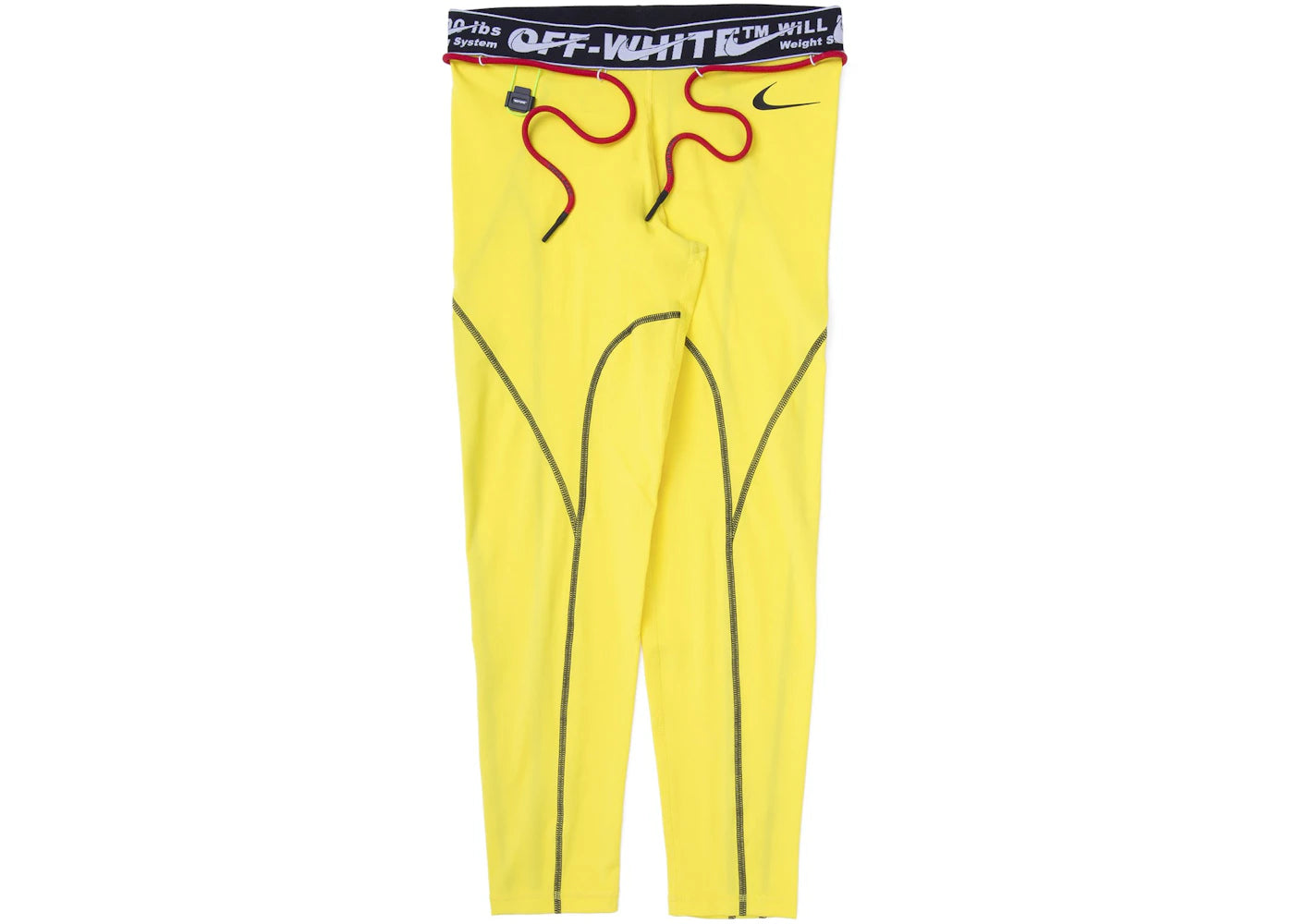 OFF-WHITE x Nike Women's Tights Opti Yellow