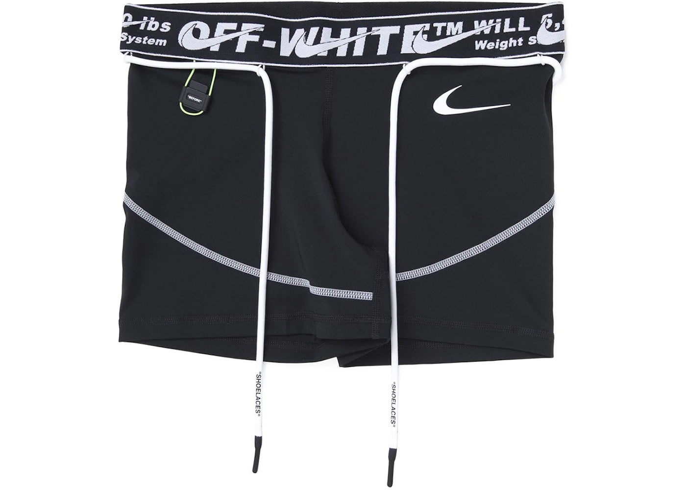 OFF-WHITE x Nike Women's Training Shorts Black