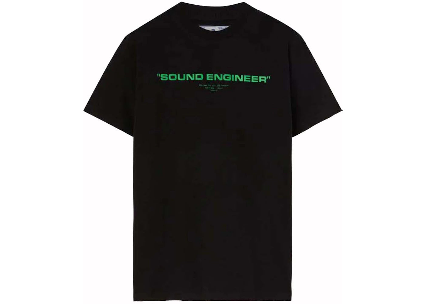 OFF-WHITE x "Pioneer Dj" Short Sleeve T-shirt Black