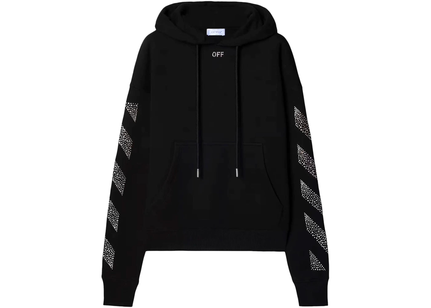 OFF-WHITE x Swarovski Arrow Hoodie Black