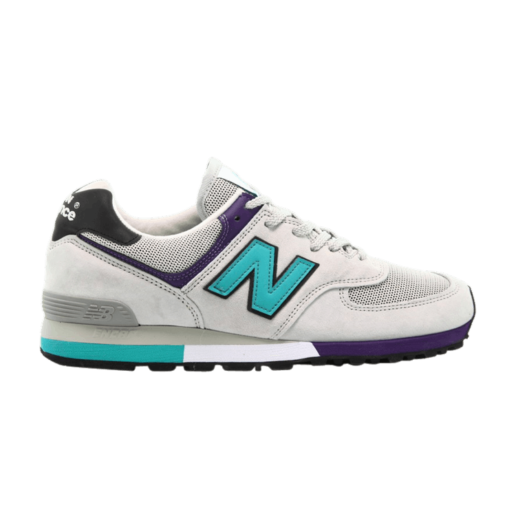 New Balance 576 MiUK Nineties Off White Purple Teal