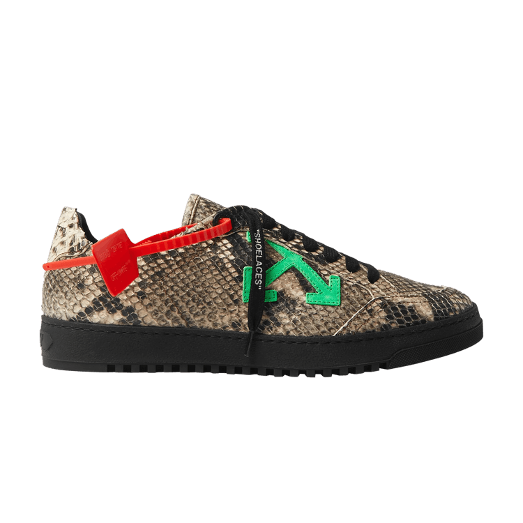 OFF-WHITE Off-Court 2.0 Low Snake Print Green Black