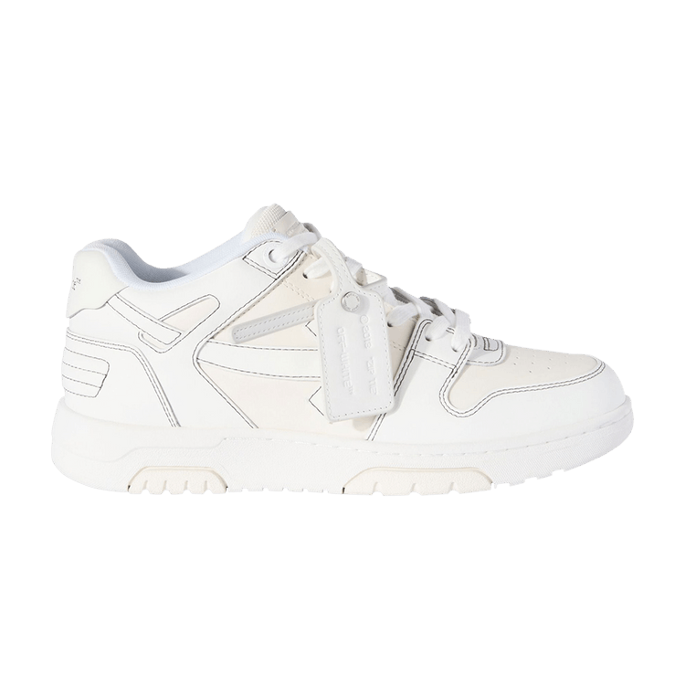 OFF-WHITE Out Of Office OOO Low Tops Cream White