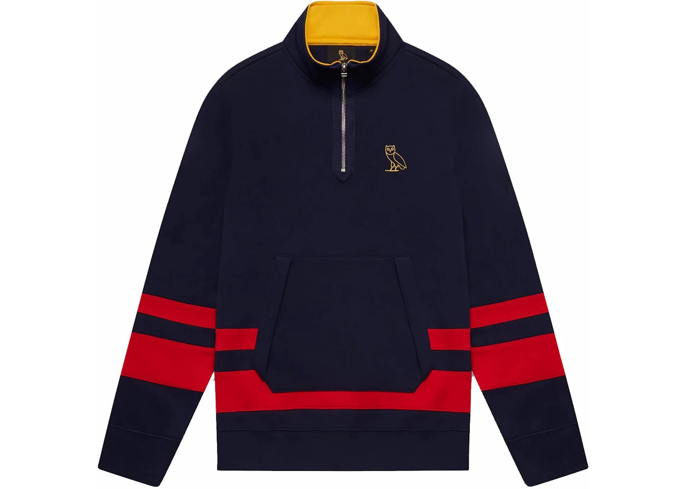 OVO 1/4 Zip Sweatshirt Navy