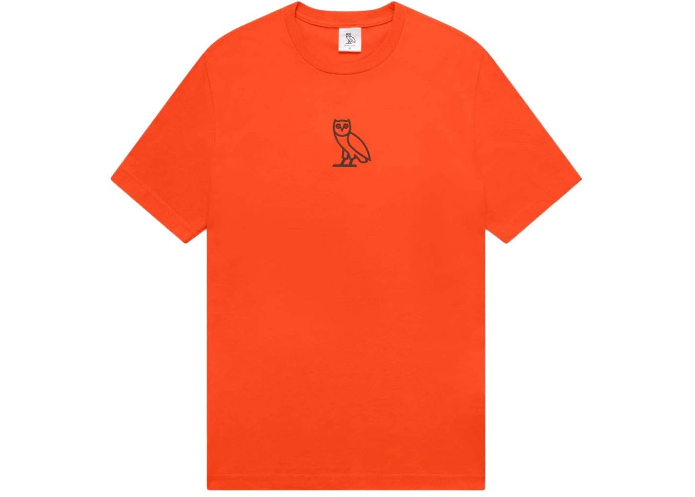 OVO 3D Owl Graphic T-Shirt Orange