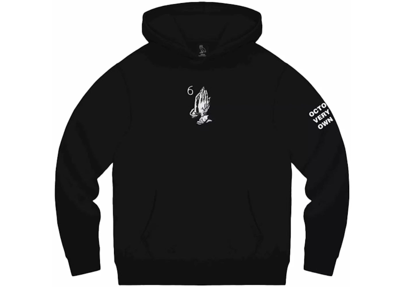 OVO 6 God Hoodie Black