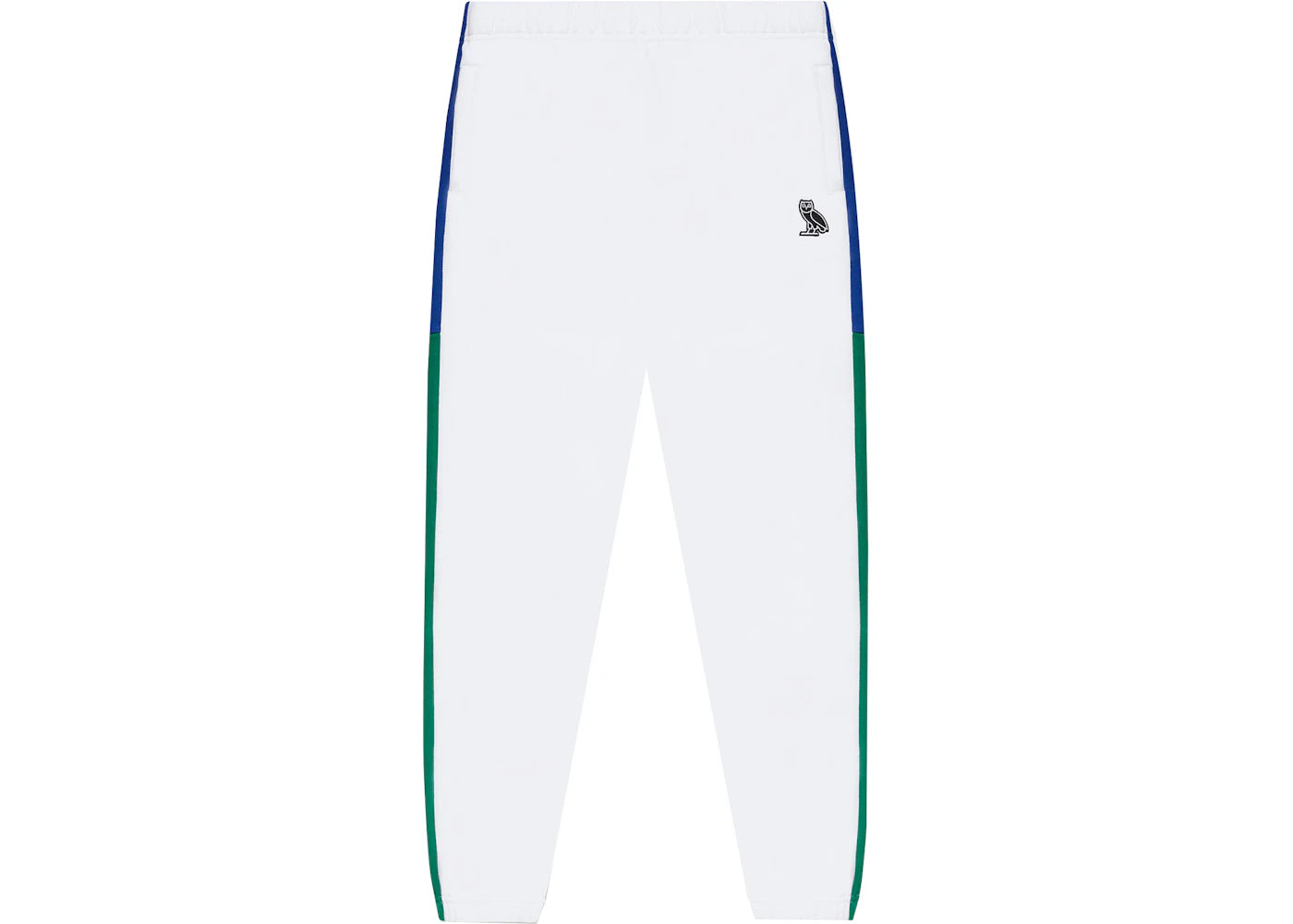 OVO All Court Track Pant White/Blue