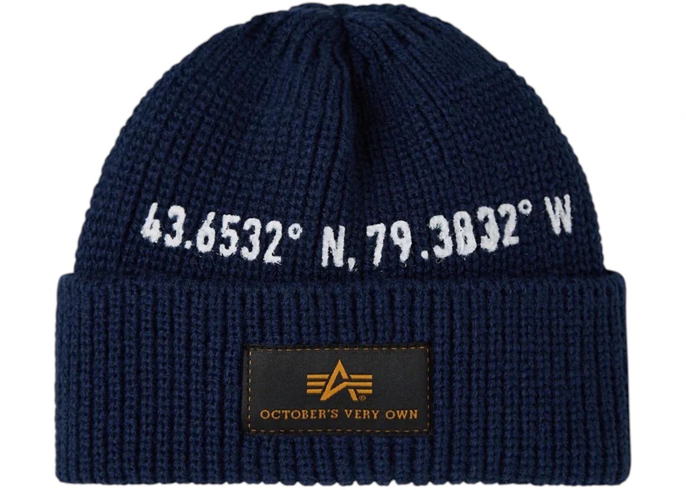 OVO Alpha Industries Military Watch Cap Replica Blue