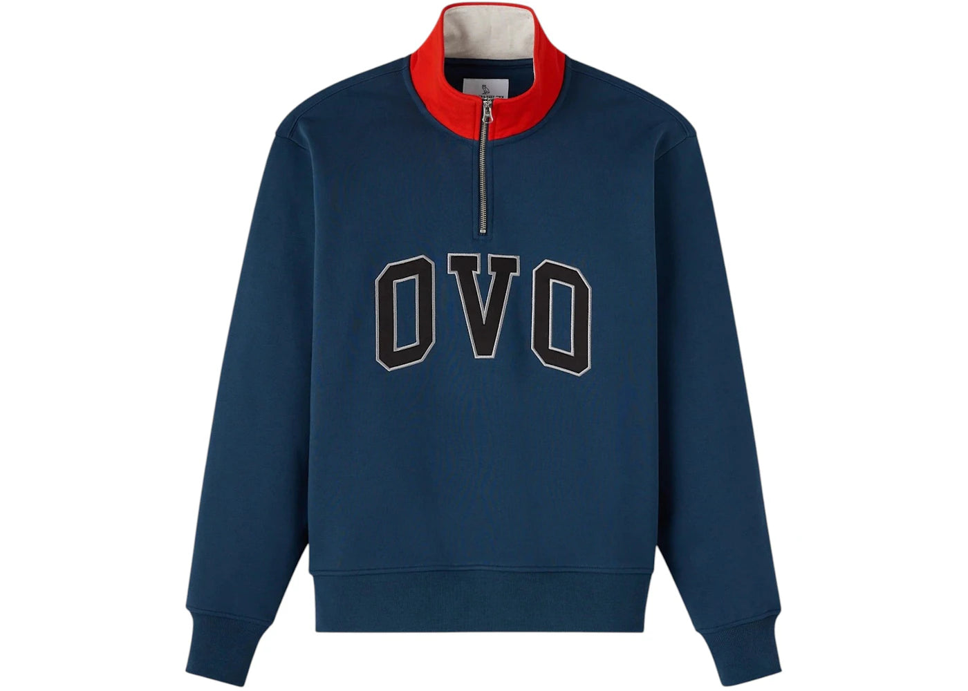 OVO Arch Quarter-Zip Mock Neck Starling