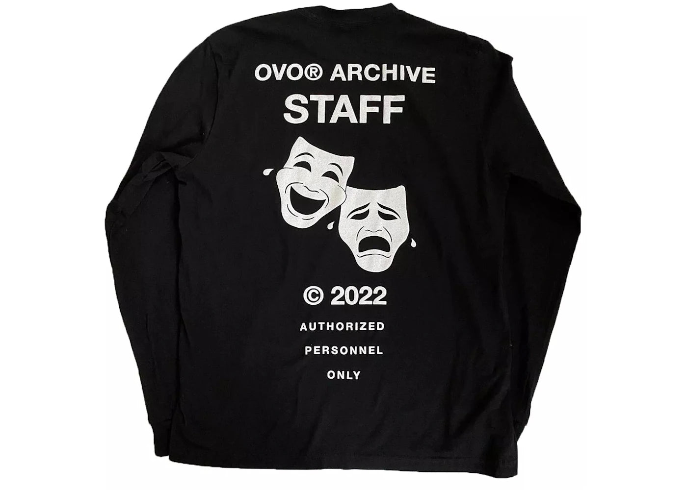 OVO Archive Staff Exclusive L/S T-Shirt Black