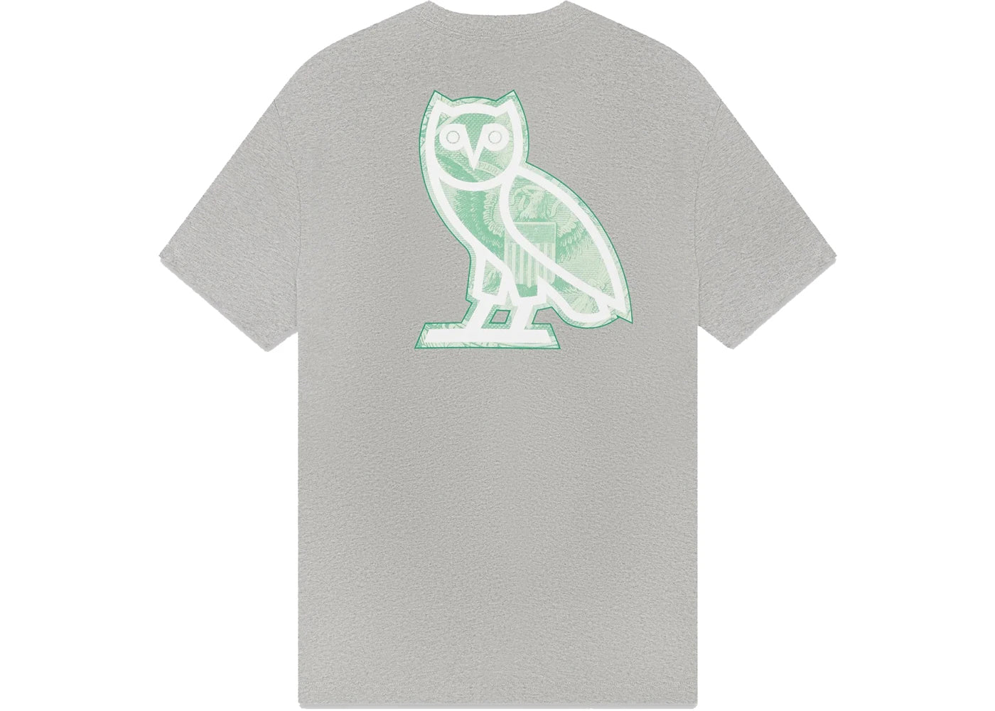 OVO Banknote T-shirt Heather Grey