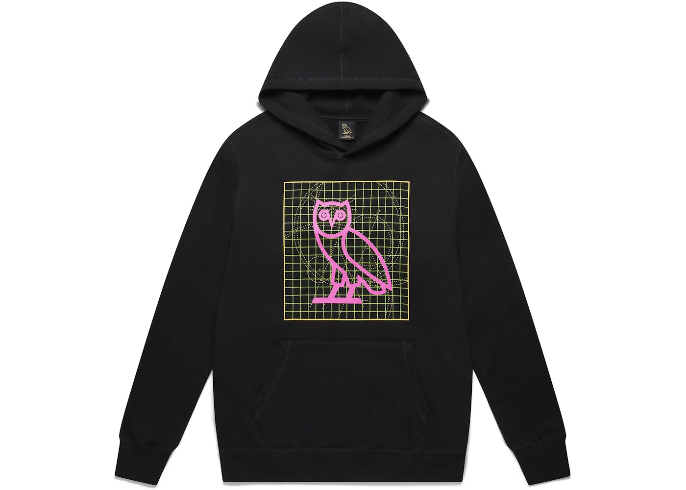 OVO Blueprint Owl Hoodie Black