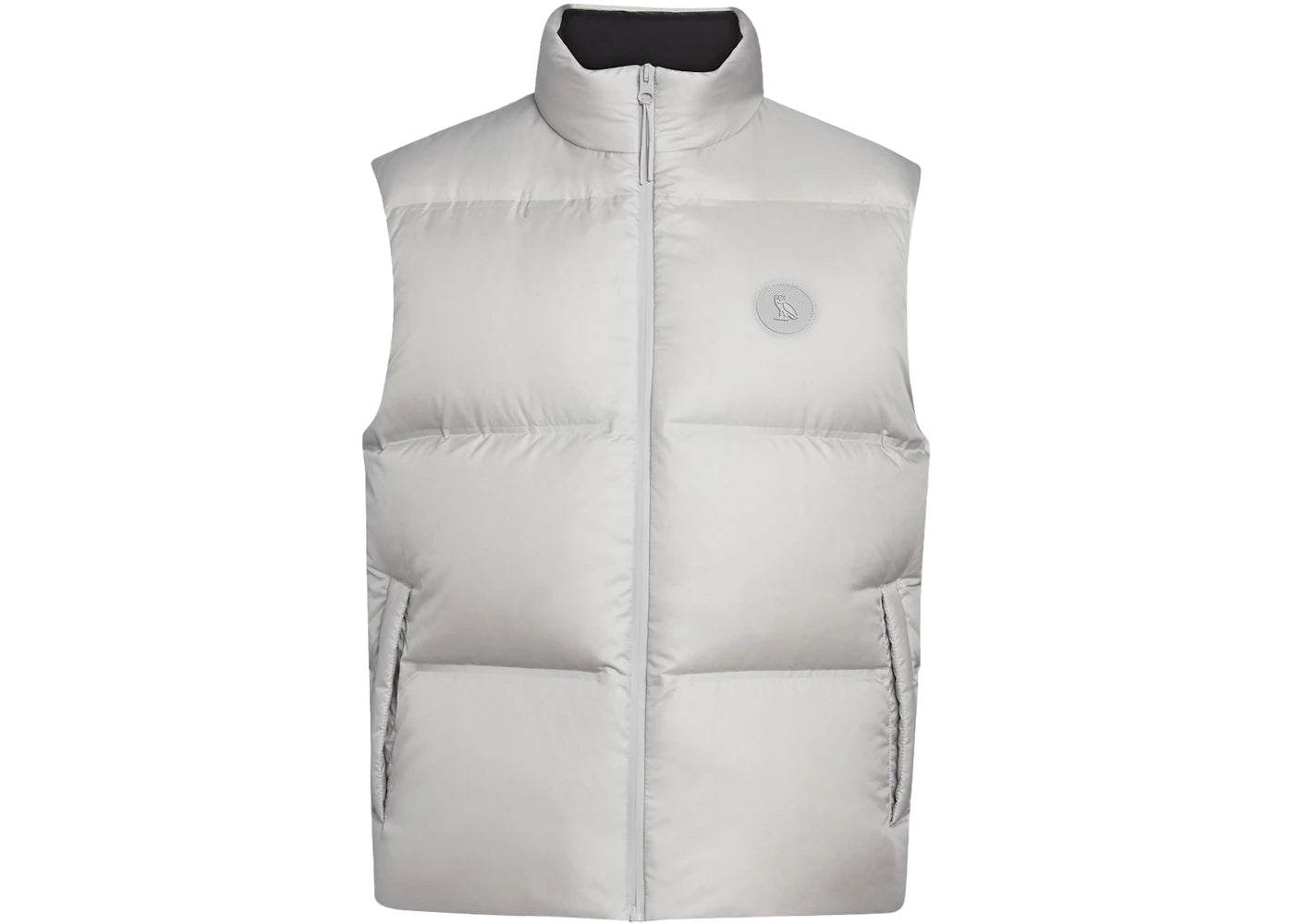 OVO Bounce Down Vest Silvertone