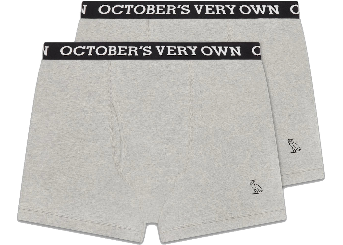 OVO Boxer Briefs (2-Pack) Heather Grey