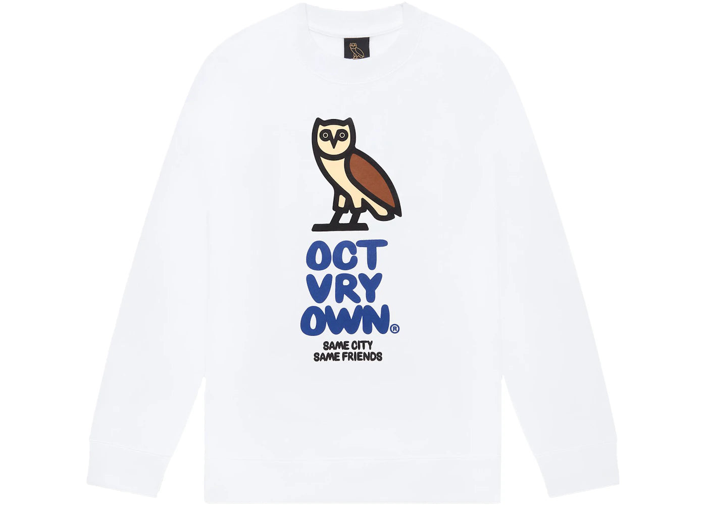 OVO Bubble Crewneck White