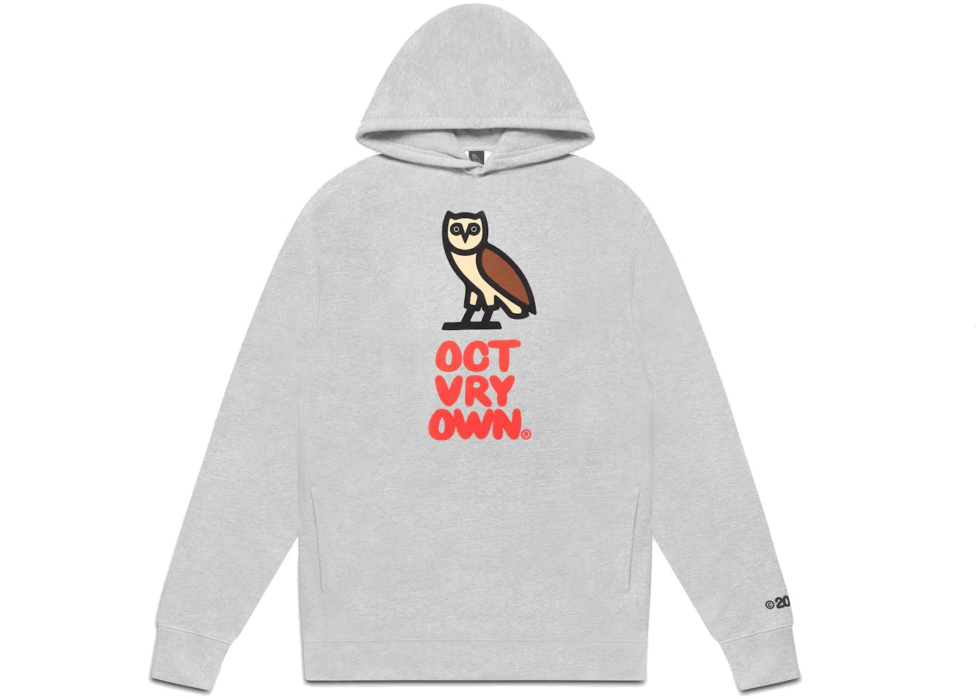 OVO Bubble Hoodie Heather Grey