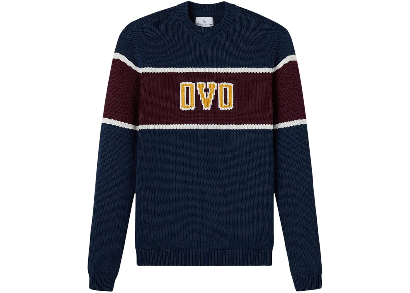 OVO Campus Intarsia Sweater Starling