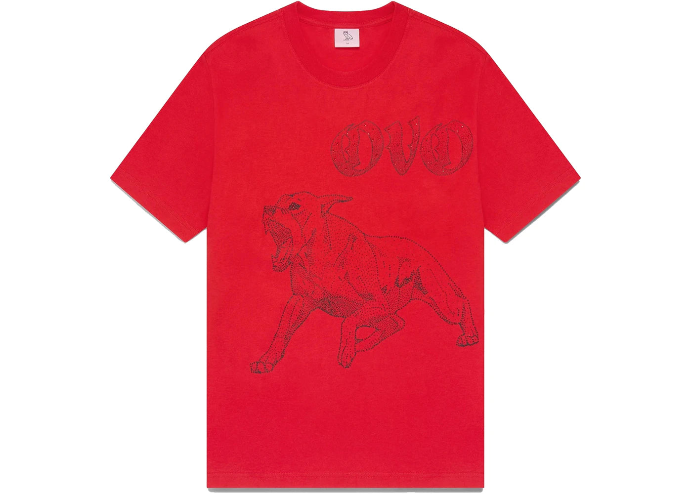 OVO Canine T-shirt Red