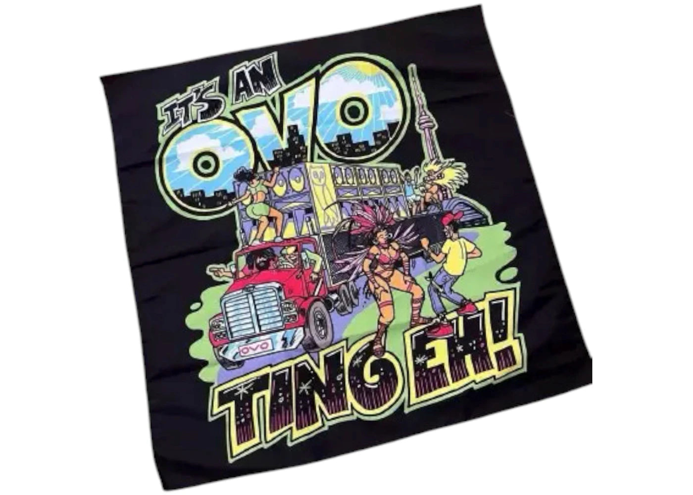 OVO Caribana Bandana Black