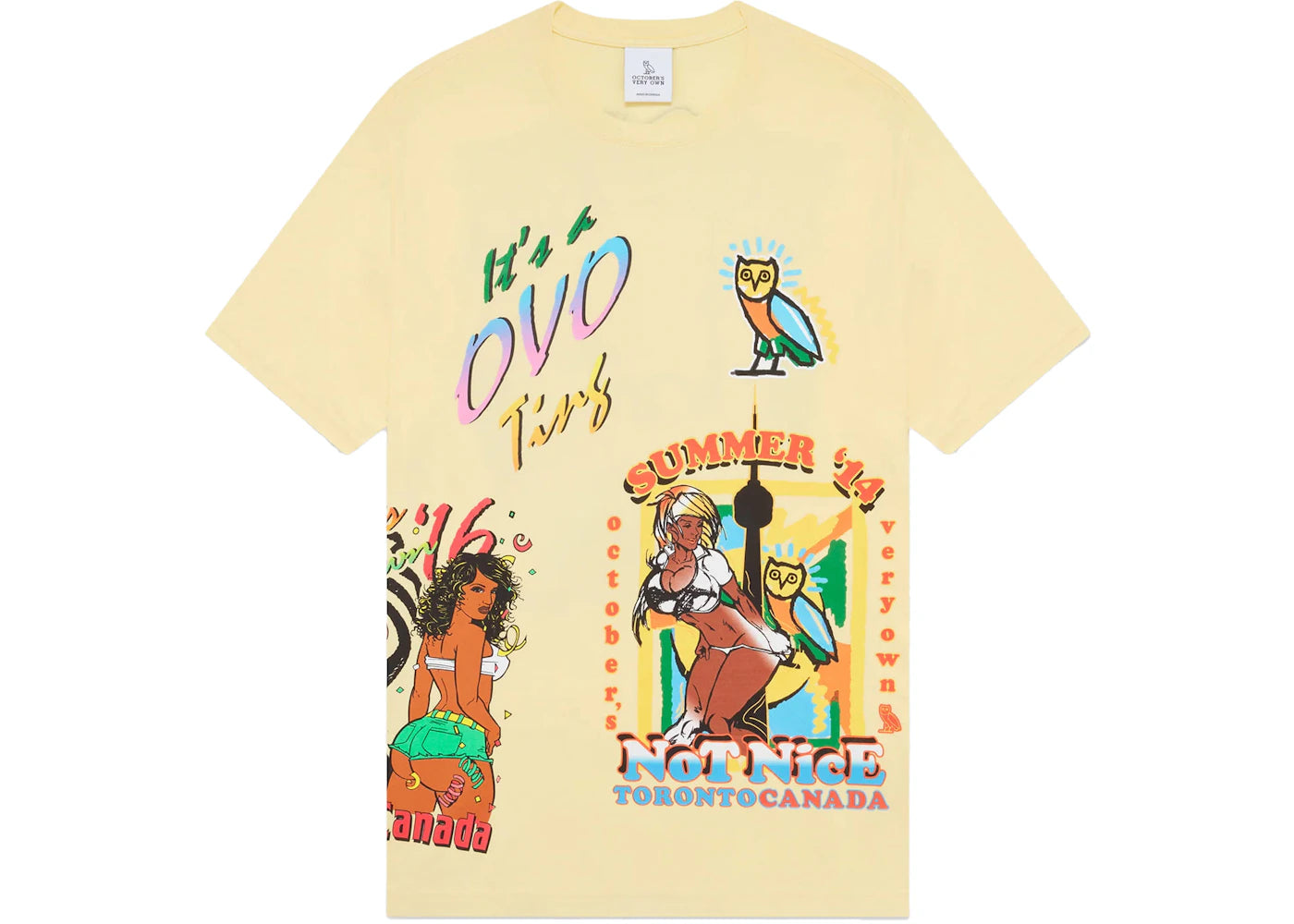 OVO Caribana Festival Tribute T-shirt Cream