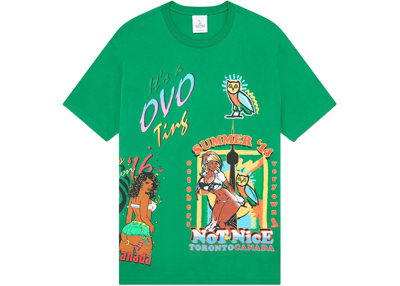 OVO Caribana Festival Tribute T-shirt Green