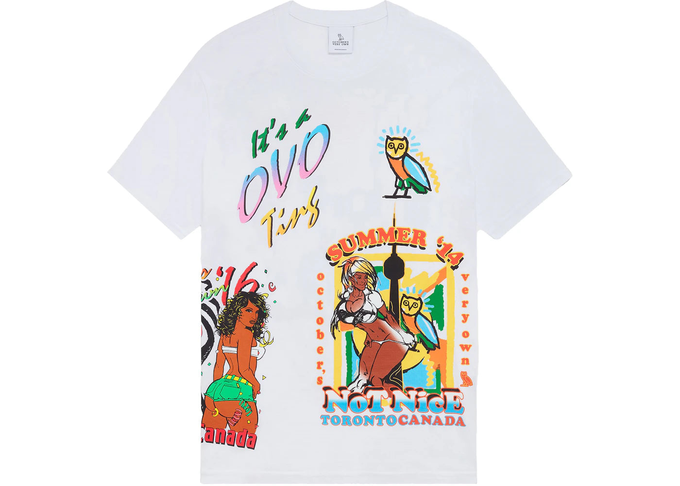 OVO Caribana Festival Tribute T-shirt White