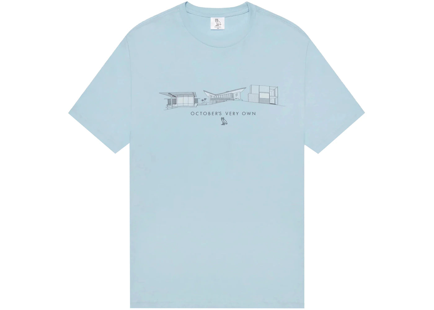 OVO Case Study T-shirt Dusty Blue