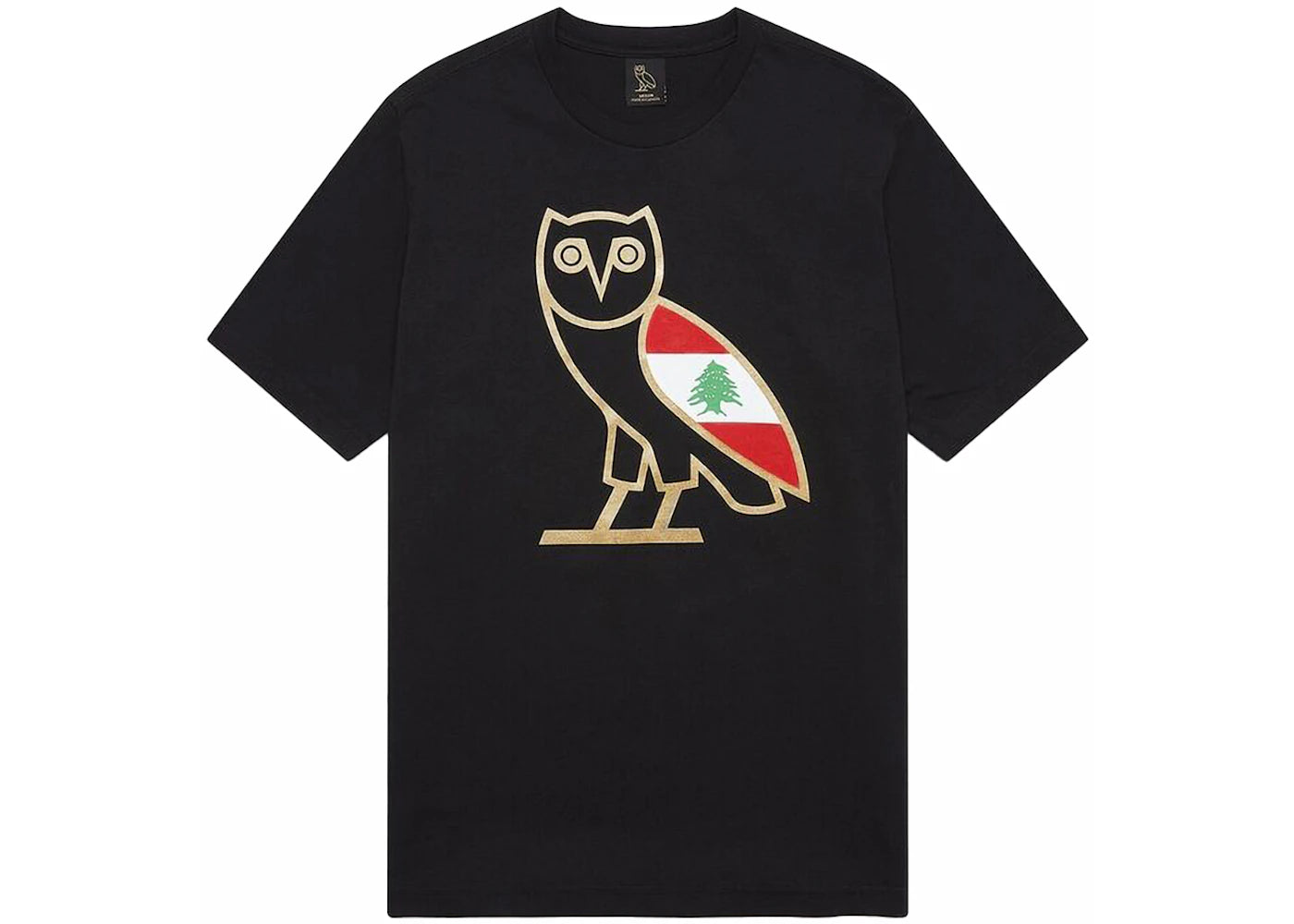 OVO Cedar of Lebanon OG Owl T-shirt Black