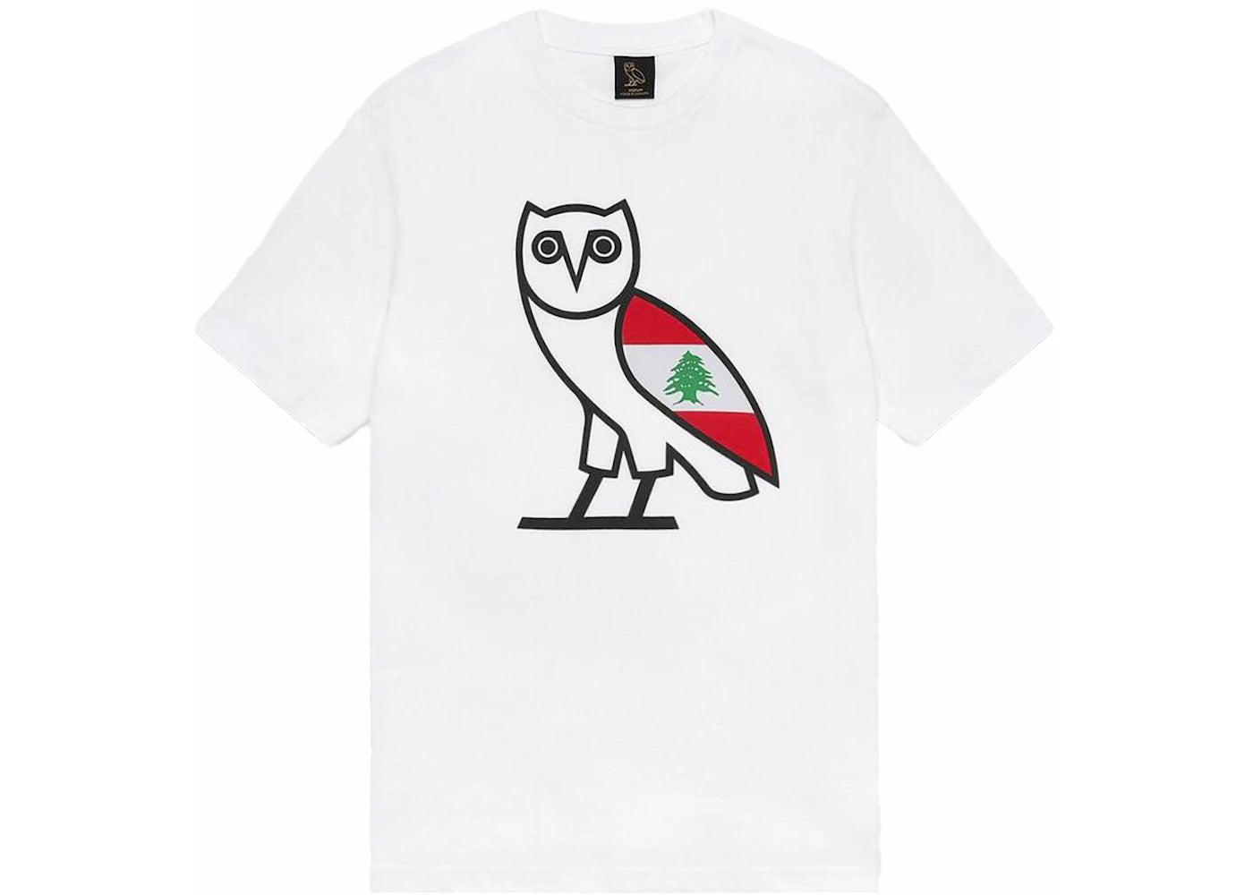 OVO Cedar of Lebanon OG Owl T-shirt White