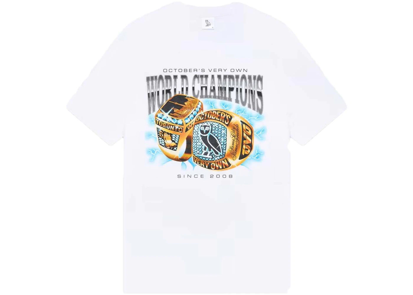 OVO Championship Ring T-shirt White