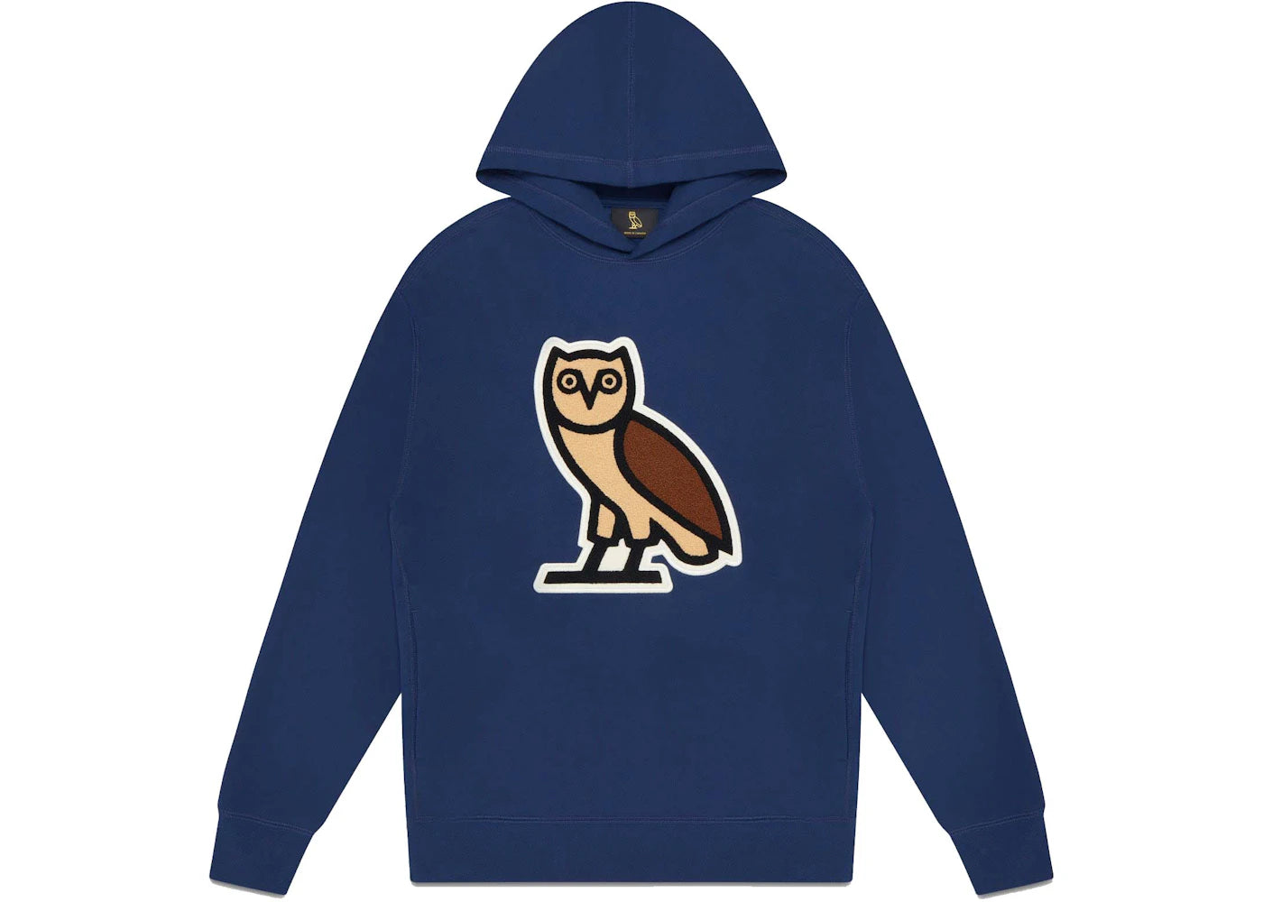 OVO Chenille Bubble Owl Hoodie Hoodie Navy