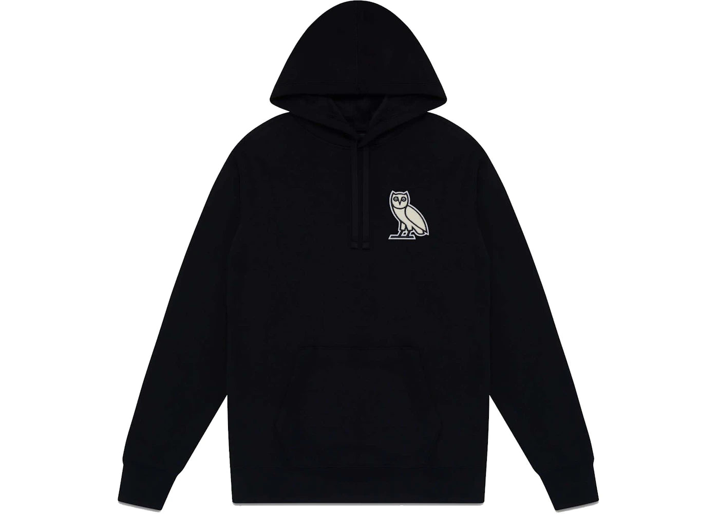 OVO Chenille Plush Hoodie Black