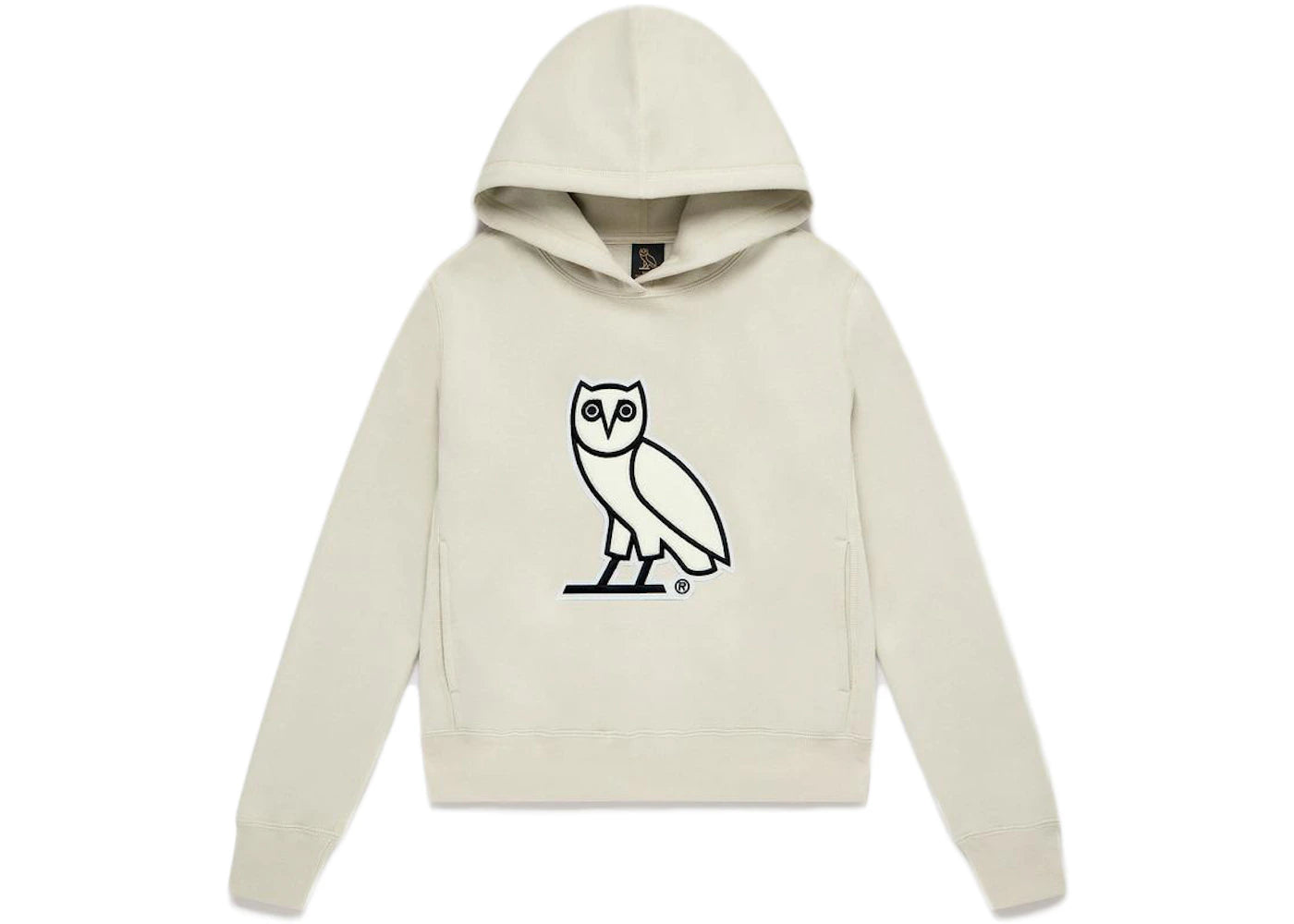 OVO Chenille Womens Hoodie Sand