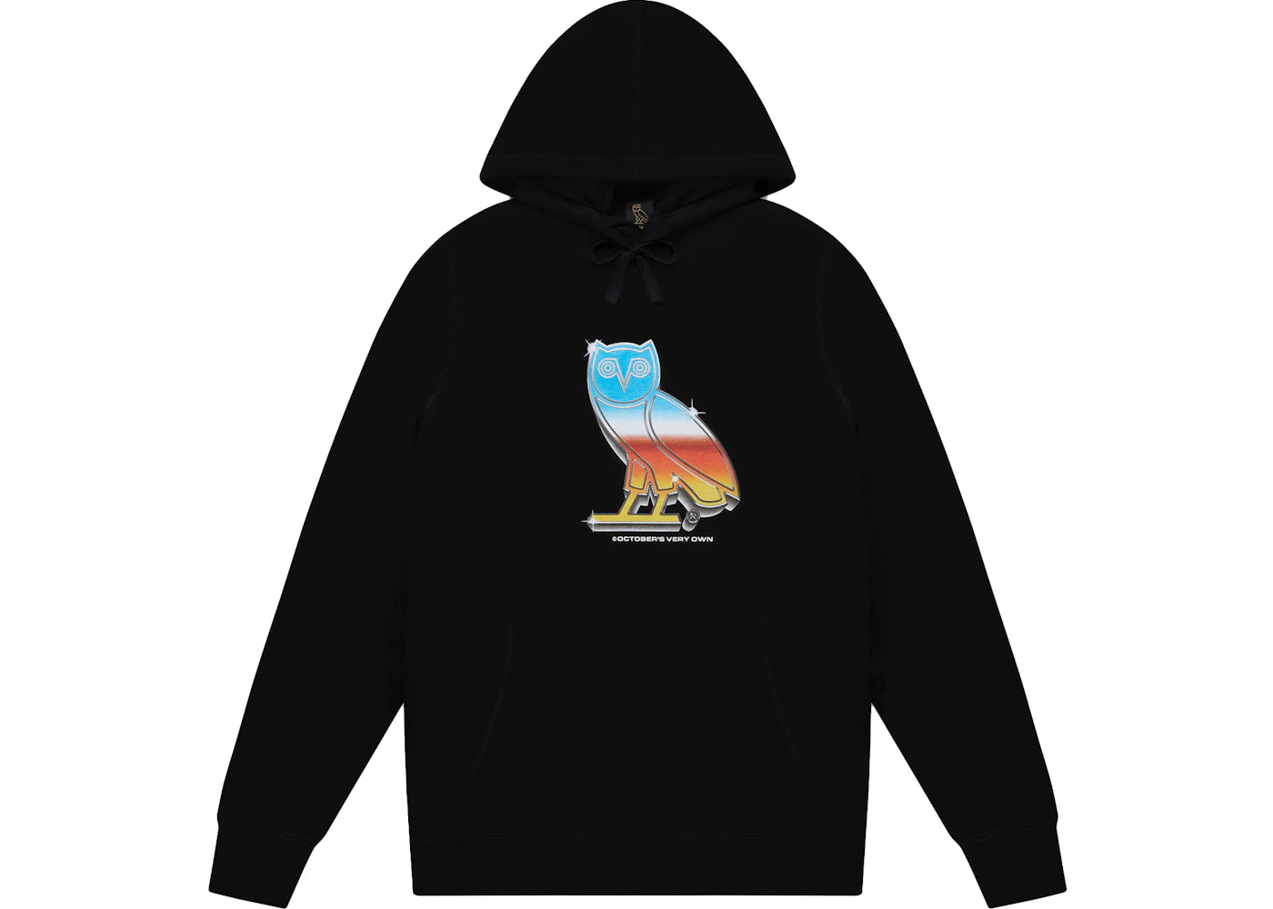 OVO Chrome Owl Hoodie Black